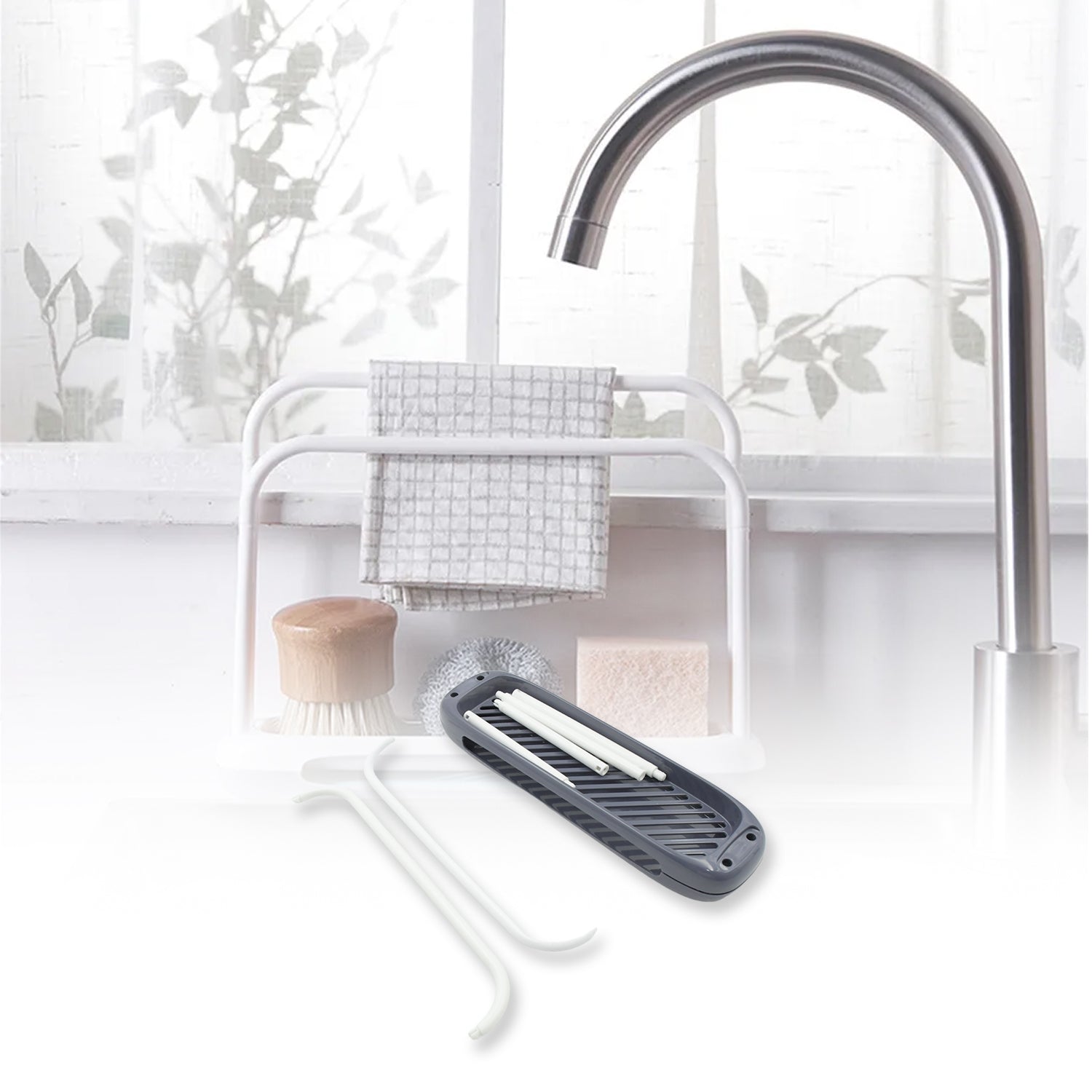Storage Rack Kitchen Storage Holder Dish Towel Holder Dishcloth Rack Organizer Pool, Dishcloth Drying Rack Sink Rag Holder Towel (1 Pc) Storage Rack Kitchen Storage Holder Dish Towel Holder Dishcloth Rack Organizer Pool, Dishcloth Drying Rack Sink Rag Holder Towel (1 Pc)